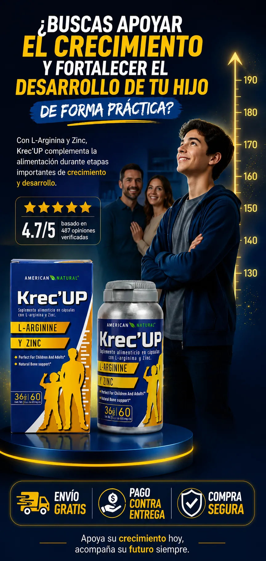 🚀 Apoya cada etapa del Crecimiento con Krec Up Original